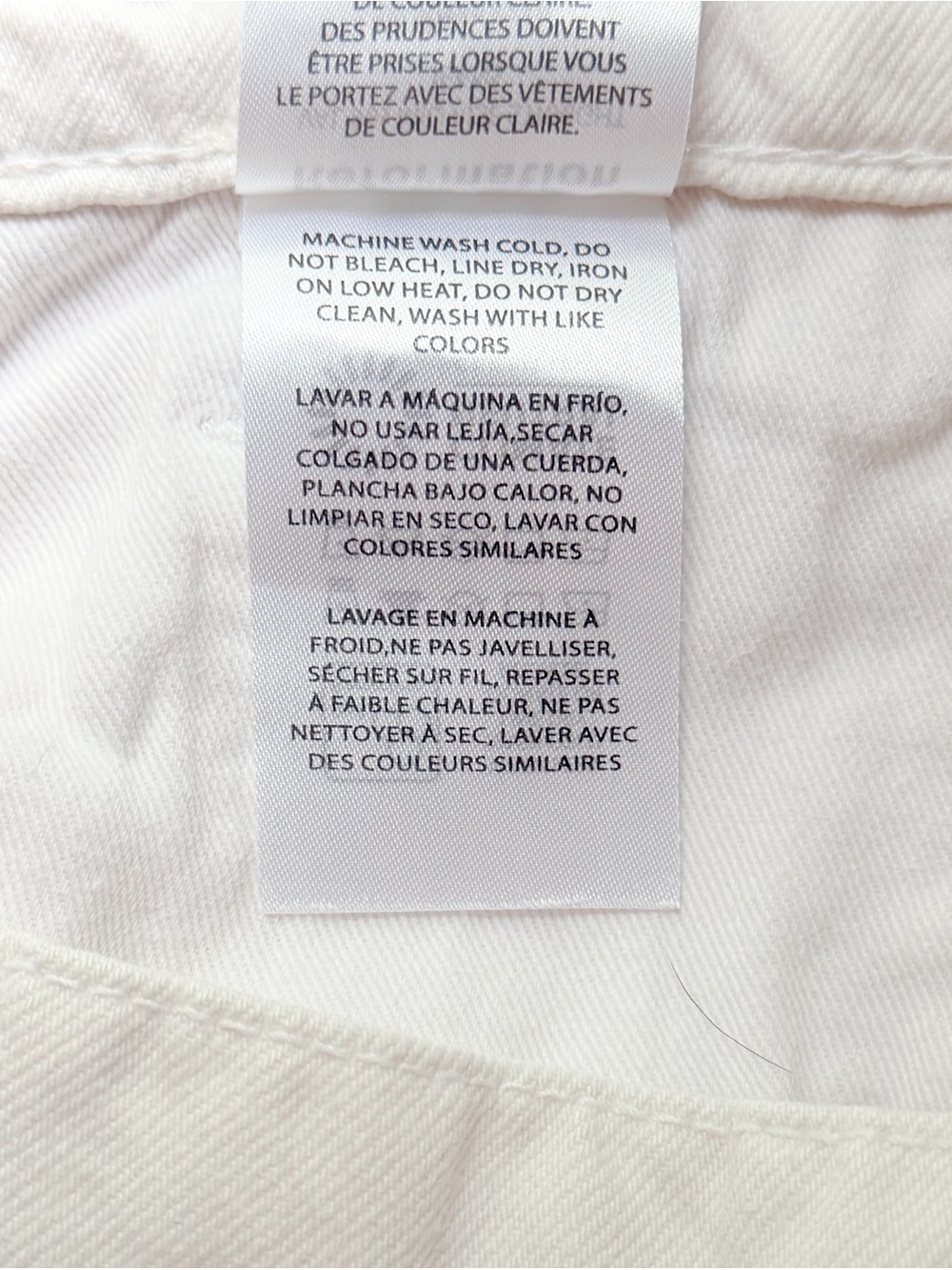 Reformation Val 90s Mid Rise Straight Jeans Fior di Latte Size 28 Organic Cotton - Picture 6 of 11